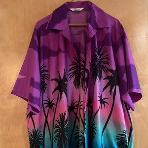 Oversized Hawaiian dad shirt